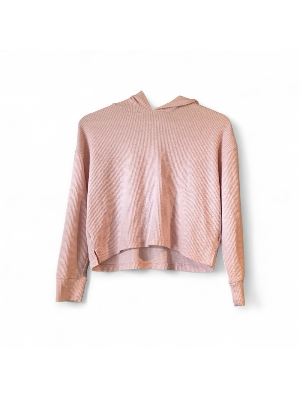 Old Navy Cropped Light Pink lightweight Knit Sweater/Top Pink Sweaters Size LG